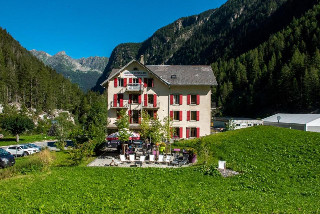 Auberge Du Mont Blanc Триент Экстерьер фото