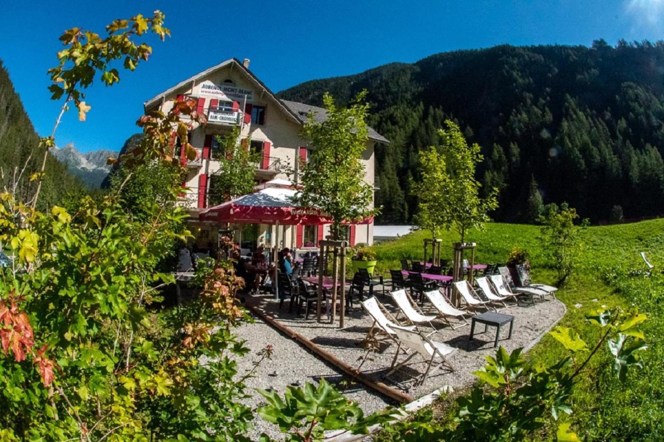 Auberge Du Mont Blanc Триент Экстерьер фото